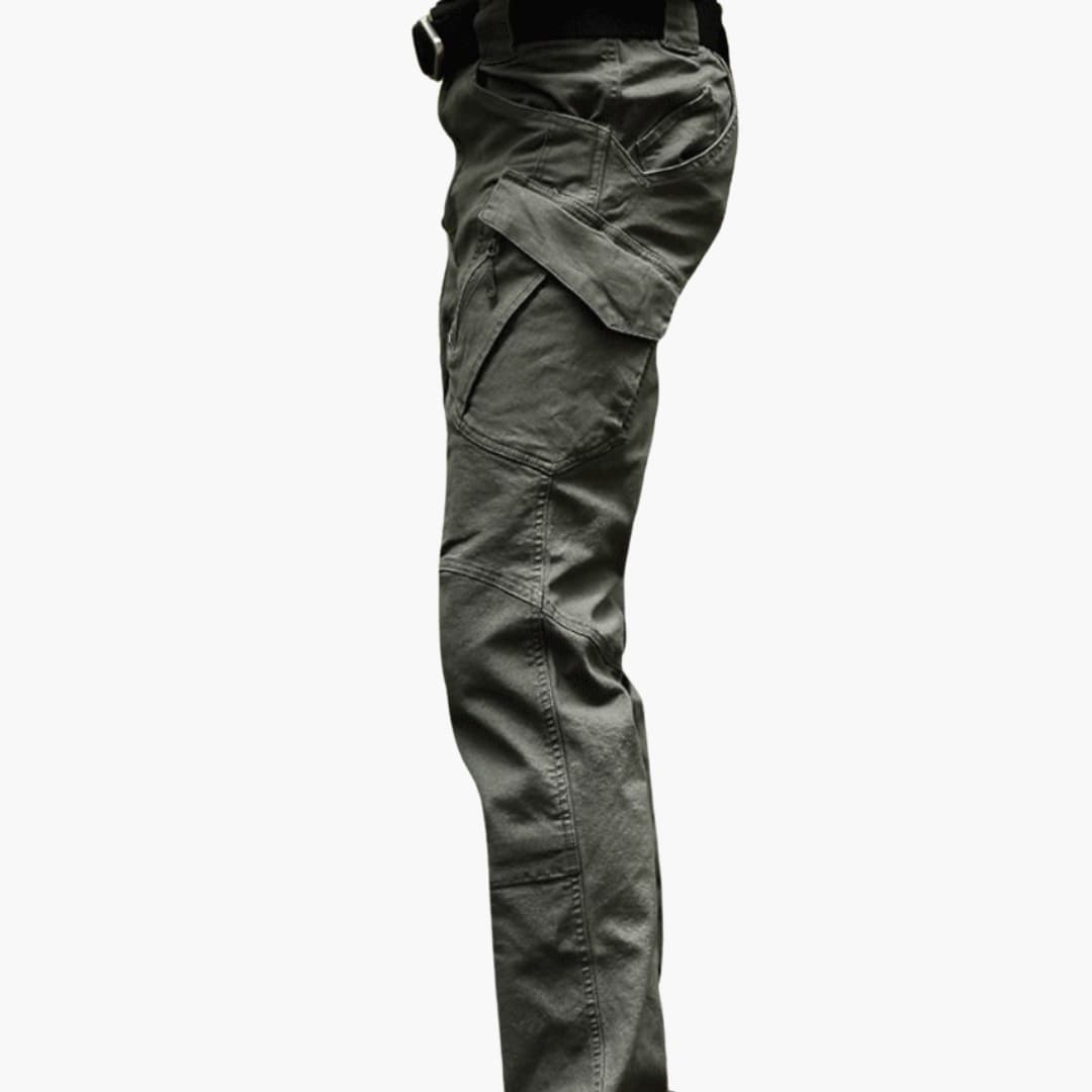 Herren Cargohose mit Stretchbund und Cargo-Taschen für Sommer