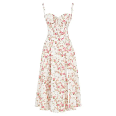 Sommerträume | Figurschmeichelndes Bustier-Kleid mit einzigartigen Details