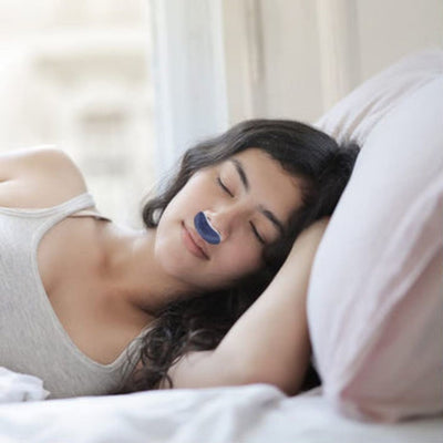 Anti-Schnarchgerät | Drahtloses und maskenfreies Micro-CPAP für besseren Schlaf