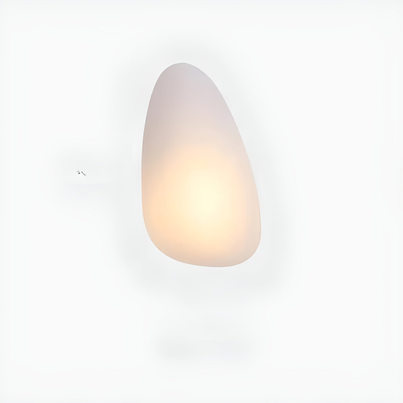 LED Wandleuchte in Kieselstein Design– Dekoratives nordisches Design für Wohnzimmer & Flur