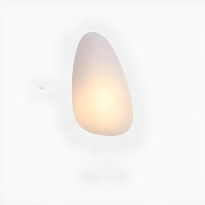 LED Wandleuchte in Kieselstein Design– Dekoratives nordisches Design für Wohnzimmer & Flur