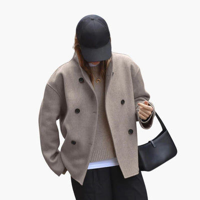 Kurz Wolljacke für Damen