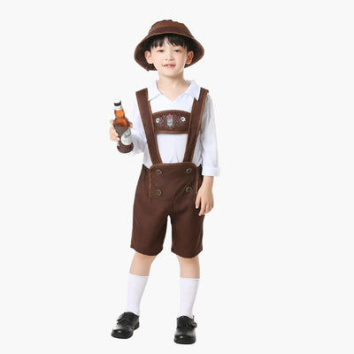 Besticktes Lederhosen Set für Herren - Oktoberfest 2025