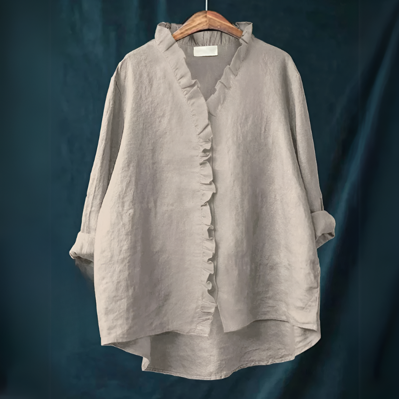 LORENA - KLASSISCHE DAMENBLUSE MIT FEMININEM CHARME