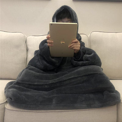Cuddle Hoodie decke | Ultimative Wärme und Gemütlichkeit für kalte Tage!