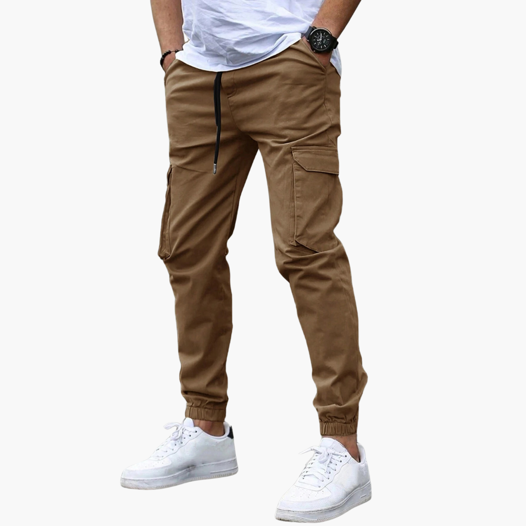 Relaxte Cargo Joggerhose - Für Herren mit Taschen & Stil