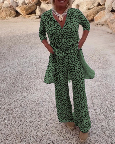 MARA ZWEITEILIGES SET MIT VINTAGE PRINT