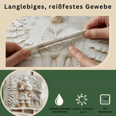 CozyFest – Weihnachtlich Gestalteter Kissenbezug Für Wohnkultur