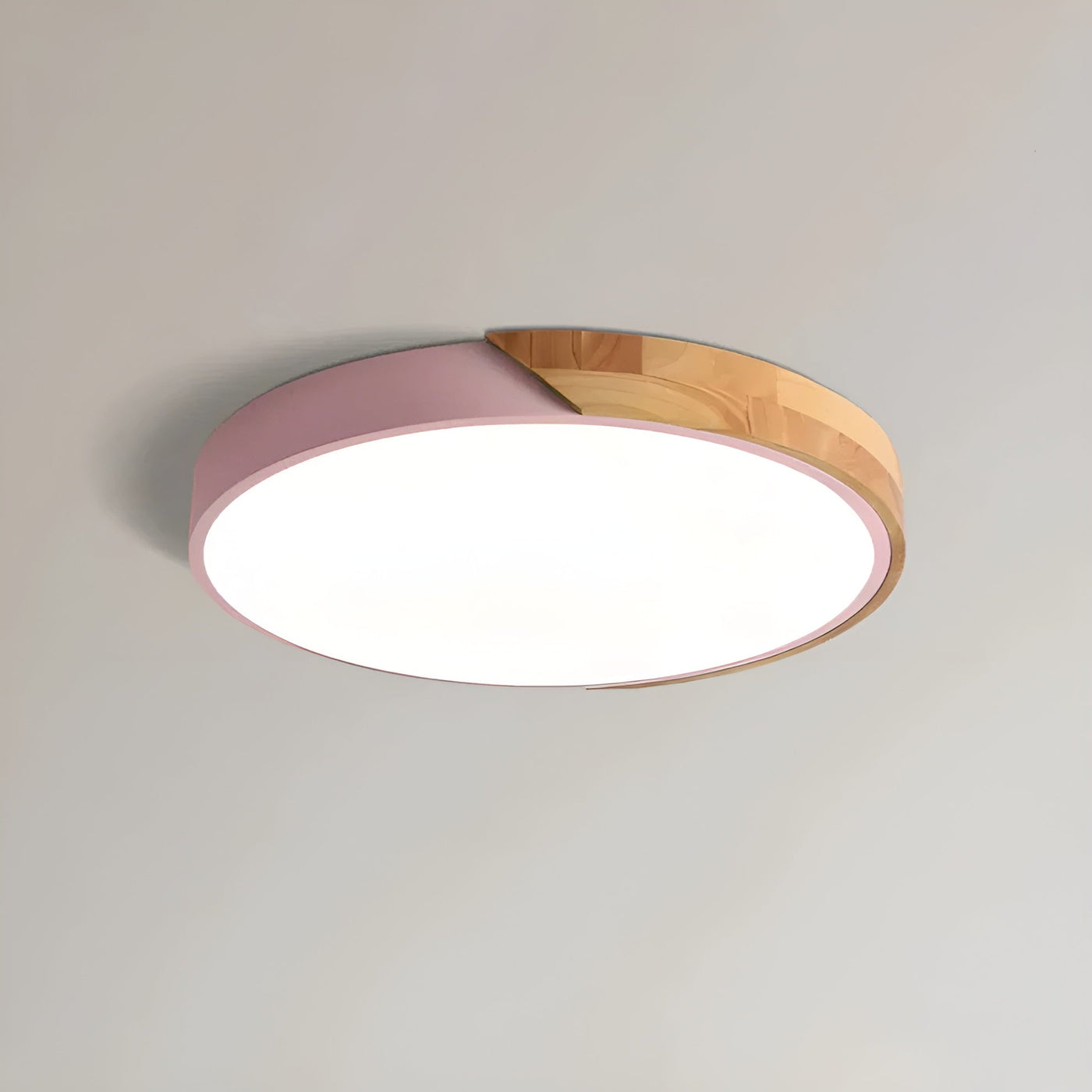 LED-Deckenlampe aus Holz – Skandinavisches Design | Warmes Licht für Wohnräume