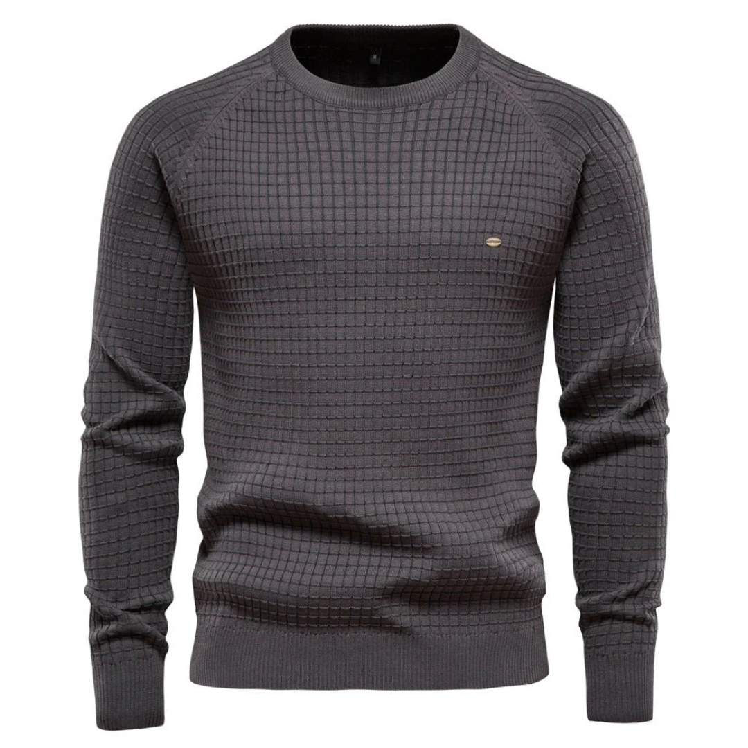 Herren Warme Strick Pullover | Langarm