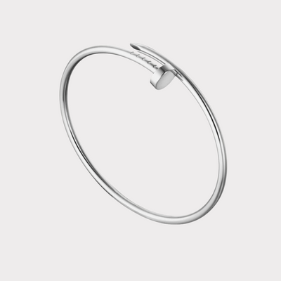 NAIL ARMBAND DÜNN | SILBER