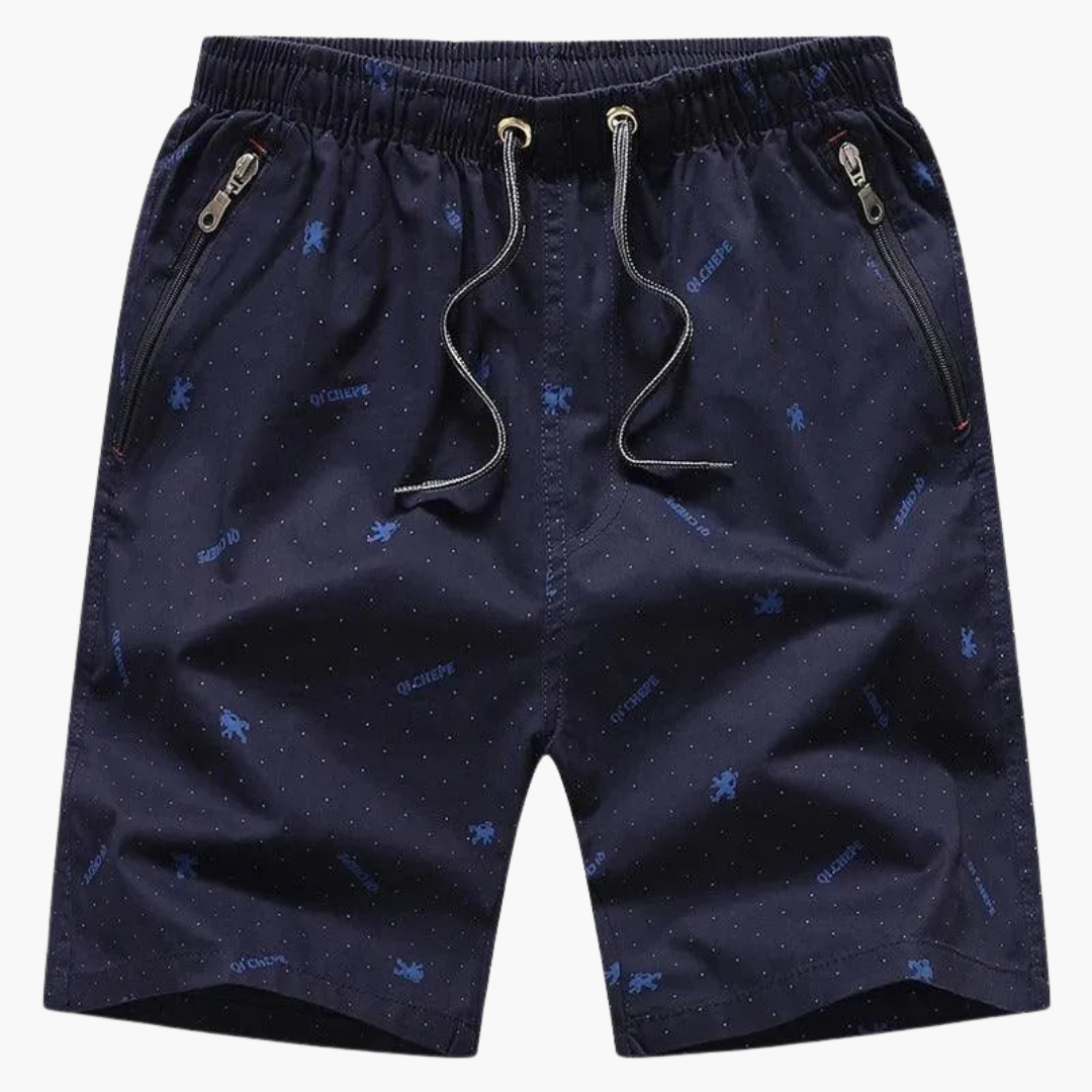 Freizeithose - Herren Shorts mit Reißverschluss Taschen