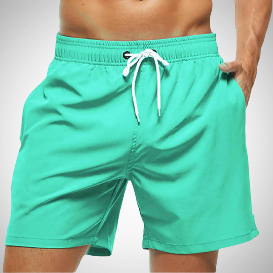 Herren Badeshorts Mit Kordelzug | Bequem