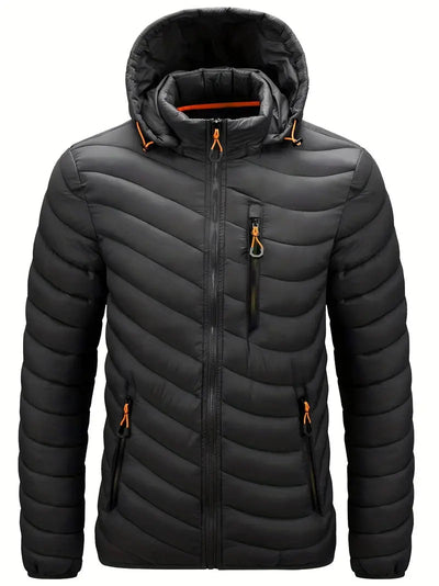 Evershield - winterjacke für herren, leicht und warm