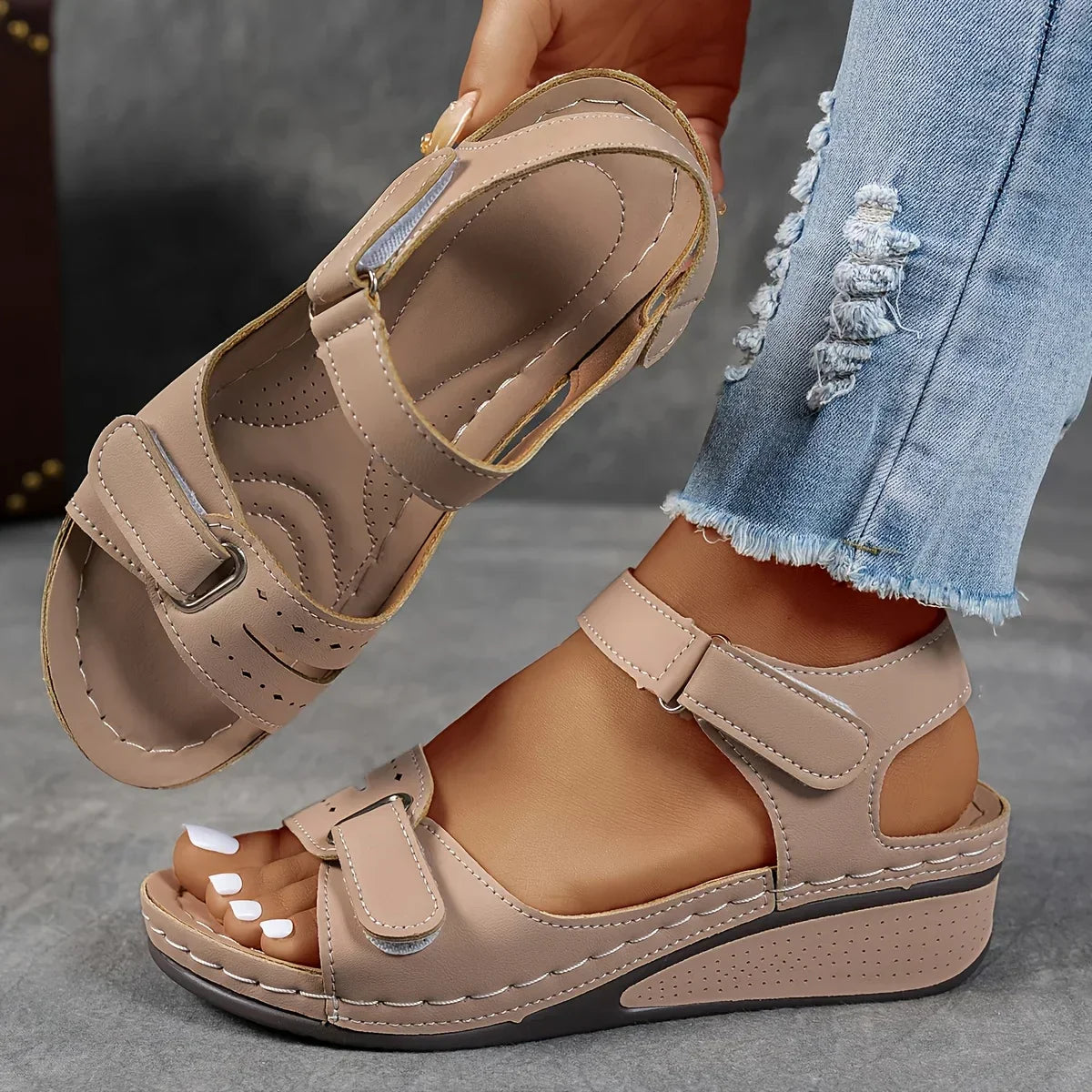 LANALEDER - ERGONOMISCHE LEDERSANDALEN MIT STIL