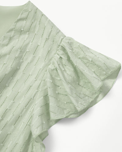 Julieta – Midikleid Mit Rüschenärmeln