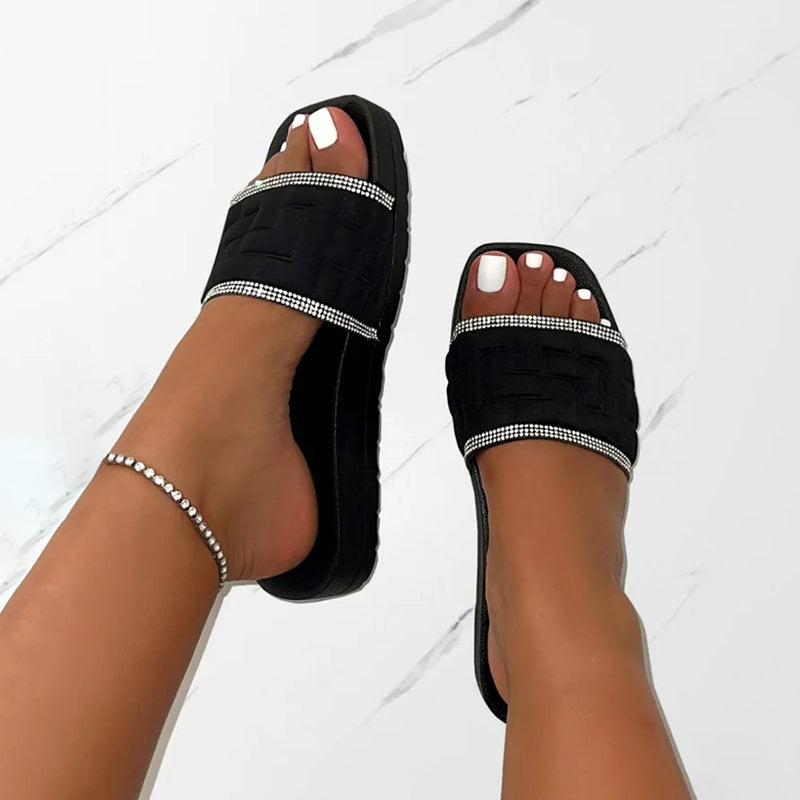 Pantolette für Damen - Trendige Badeschuhe für Sommer