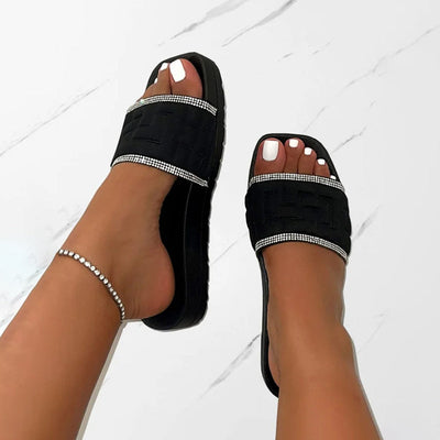 Pantolette für Damen - Trendige Badeschuhe für Sommer