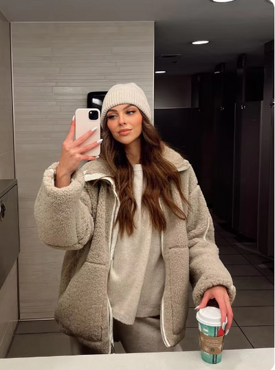 Caney | Teddy Fleece Jas