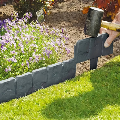 EcoEdge Zaun – Faltbarer Gartenzaun im Patchwork-Stil