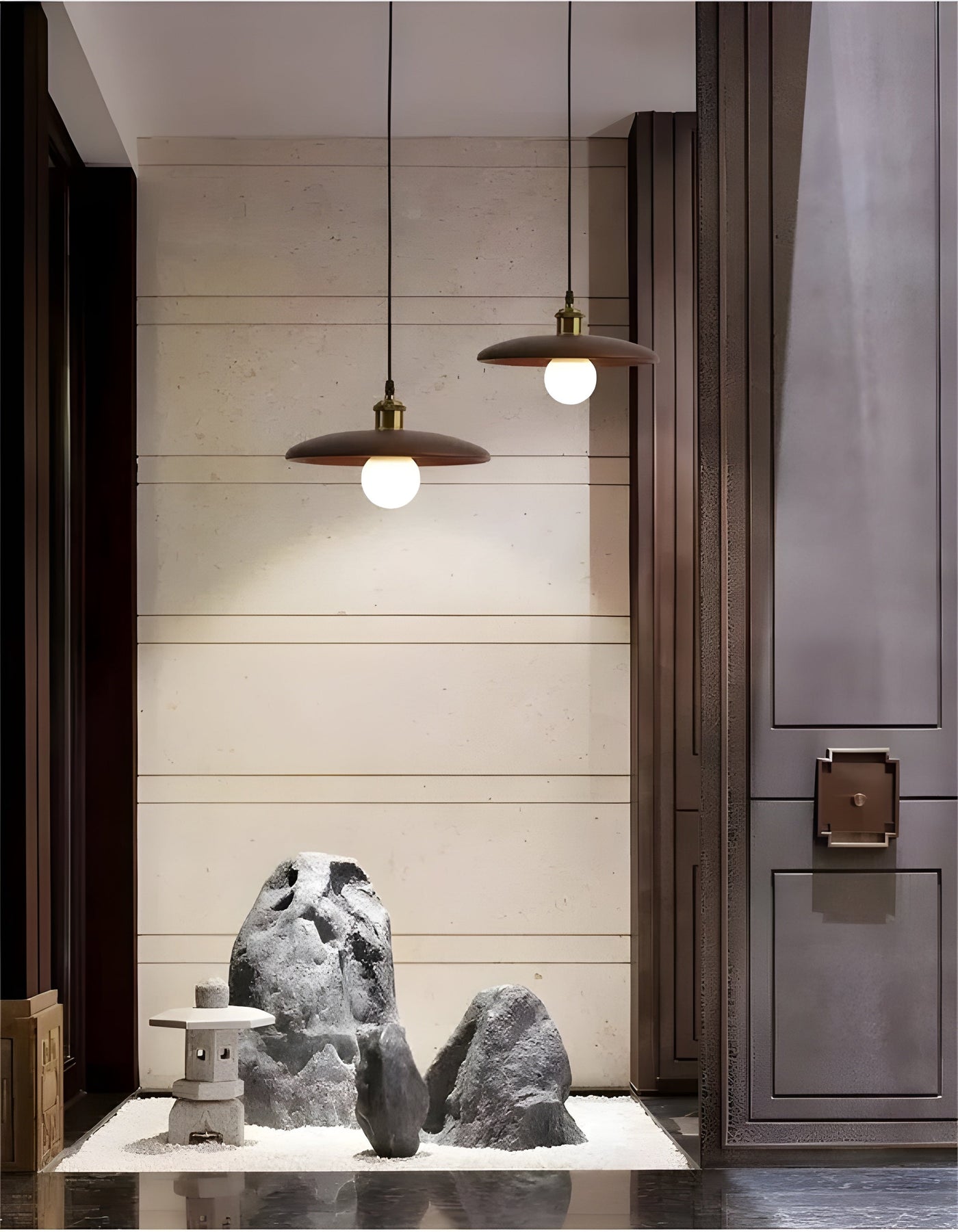 NatureLuxe Light - Dekorative Holz-Deckenleuchte