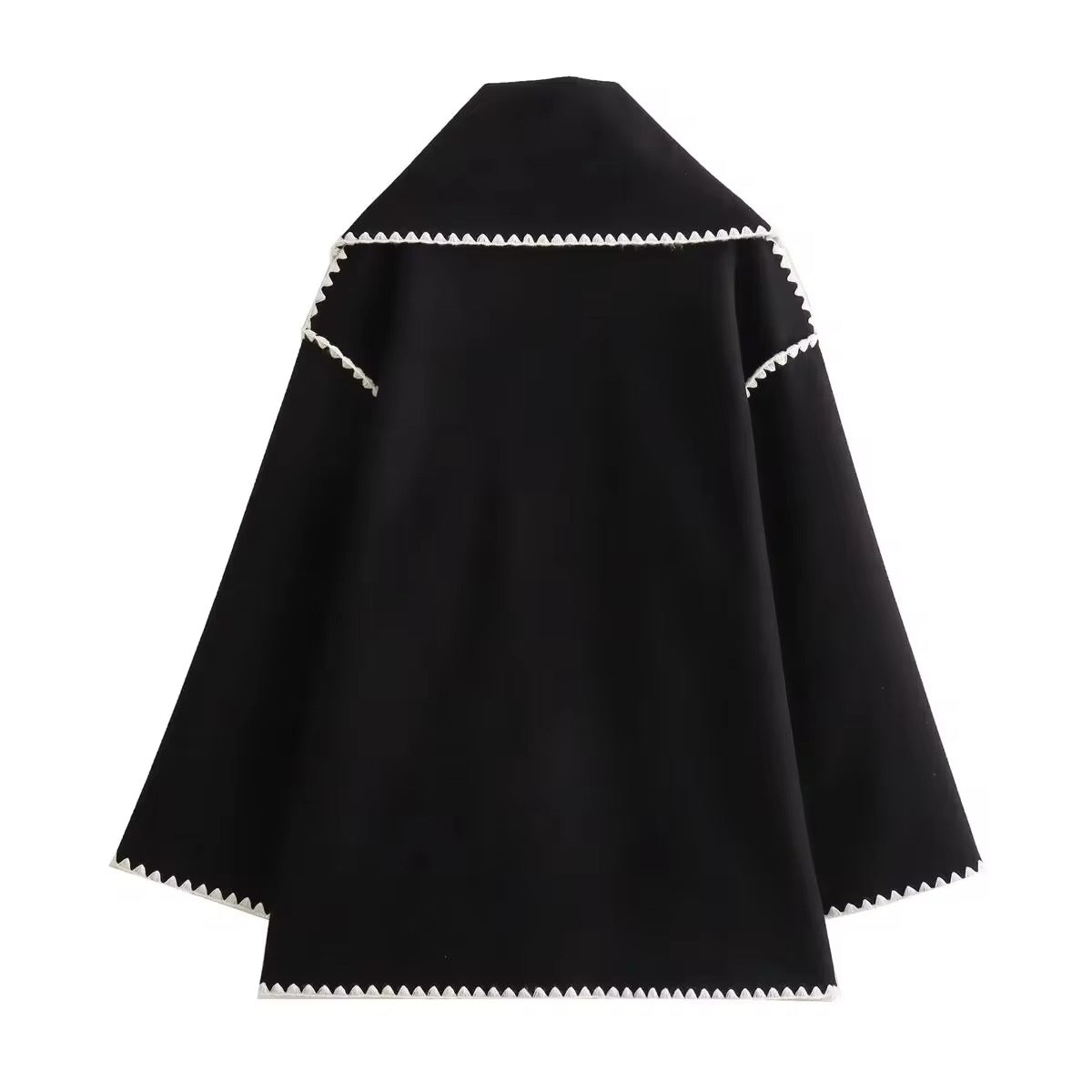 Heidi-Mode | Lockere Jacke mit Schalquasten