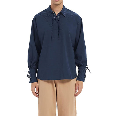 Pirate Style Tunic Drawstring Desing