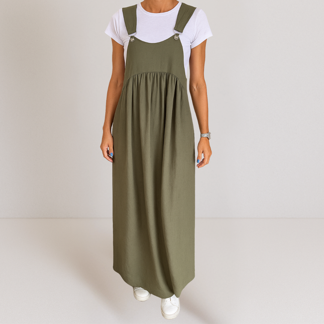 Ellis™ | Bequemer Jumpsuit mit Hosenträgern