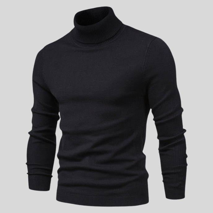 Modischer Rollkragenpullover für Herren
