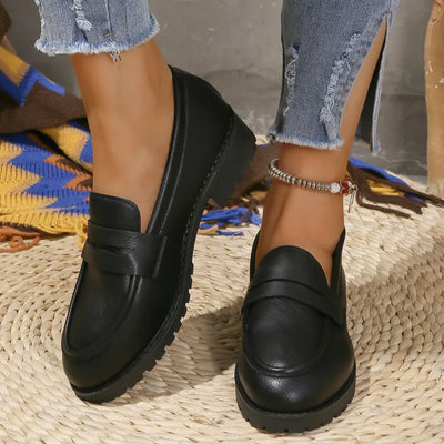 Round Toe Flats Loafers