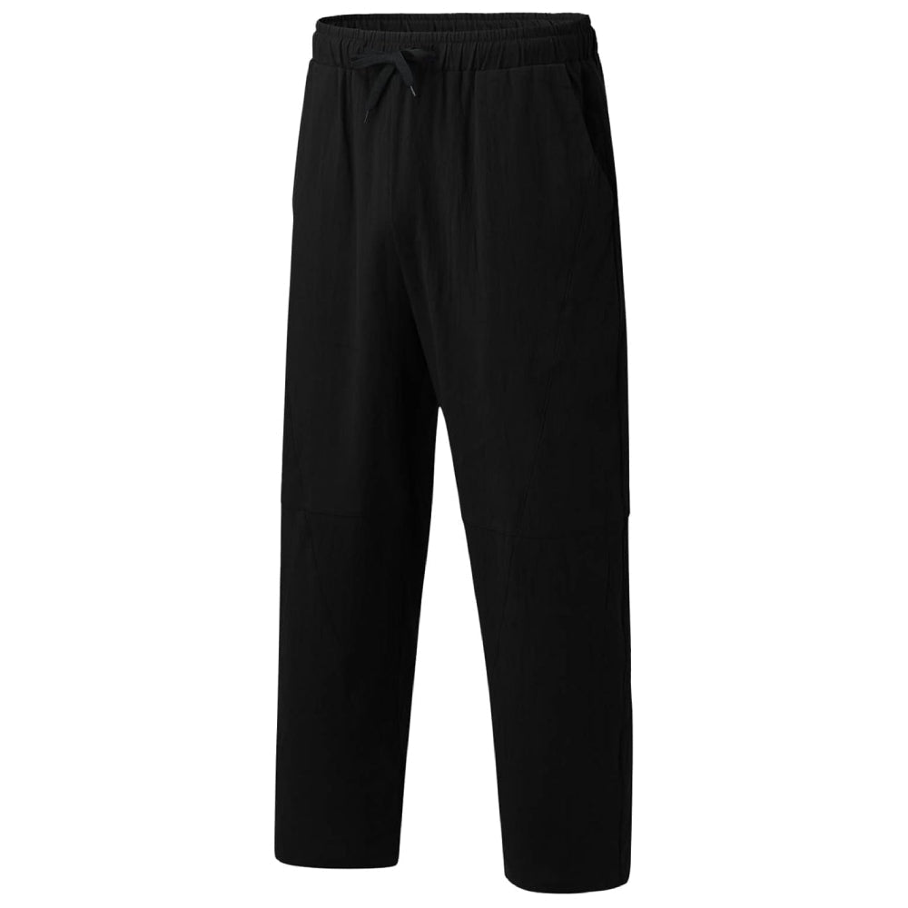 Retro Style Pirate Pants Elastic Waistband Design