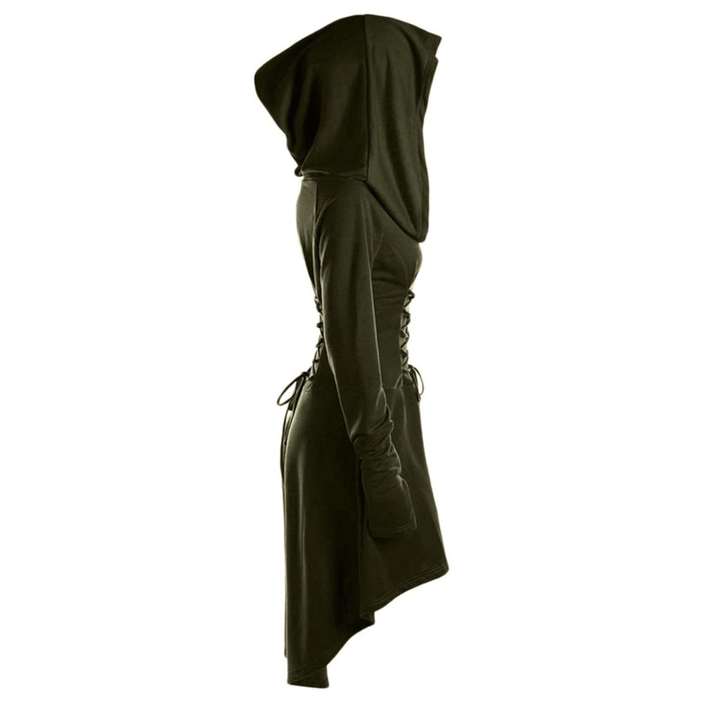 Medieval Fantasy Hooded Dress
