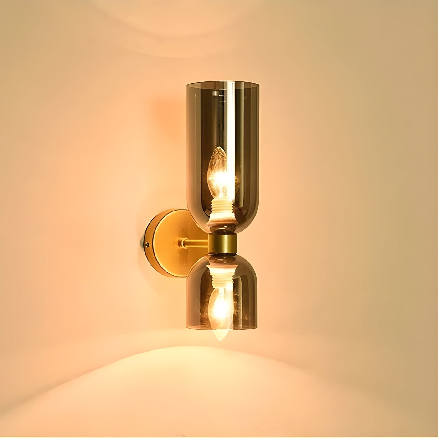 LED-Wandleuchte mit Doppelkopf – Nordisches Design, Warmes Licht für Wohn- und Arbeitsbereiche