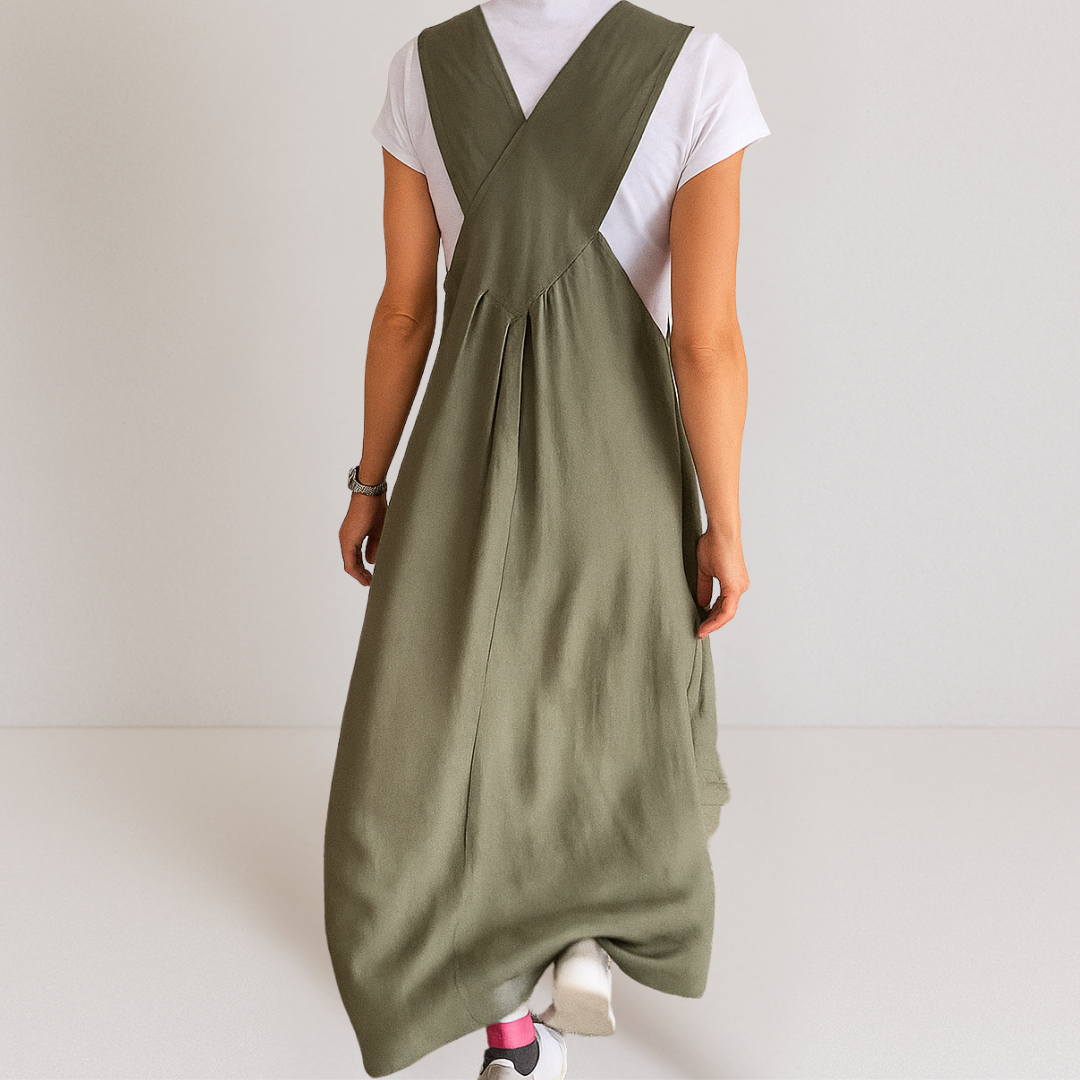 Ellis™ | Bequemer Jumpsuit mit Hosenträgern