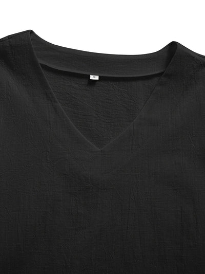 Mattea – Lässiges Locker Sitzendes Oberteil Mit V Ausschnitt