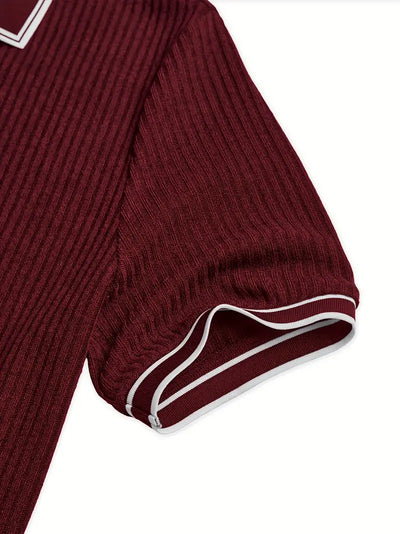 Orestis - Elegantes Polohemd Mit Kurzen Ärmeln