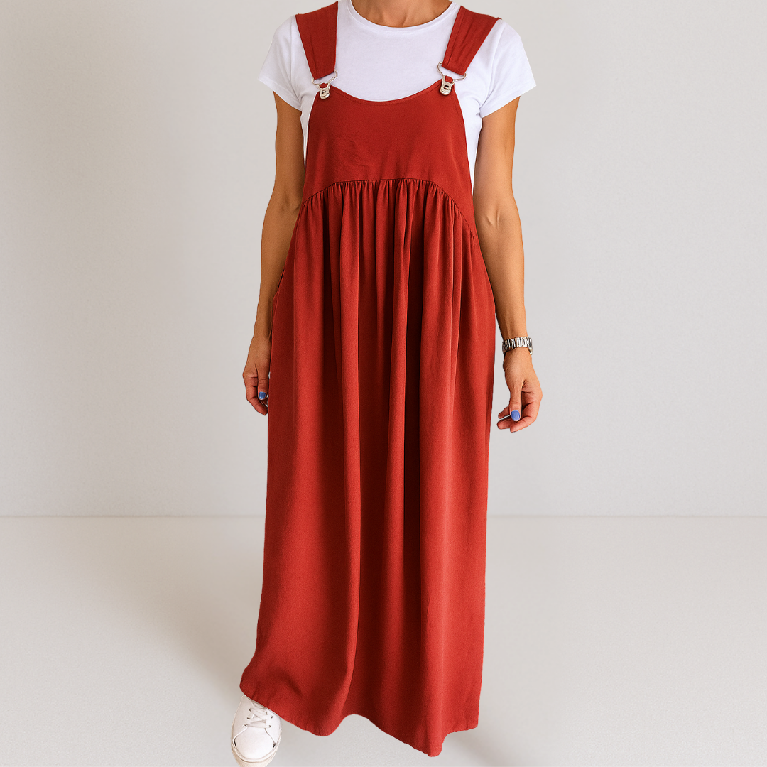 Ellis™ | Bequemer Jumpsuit mit Hosenträgern