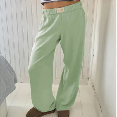 Dorys - Lässige & leichte, weit geschnittene Hose mit feinen Streifen