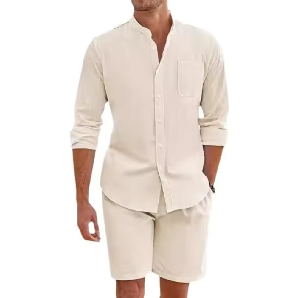 BASTIANE – DAS ZWEITEILIGE BEACHWEAR-SET FÜR MÄNNER – SOMMER 2025