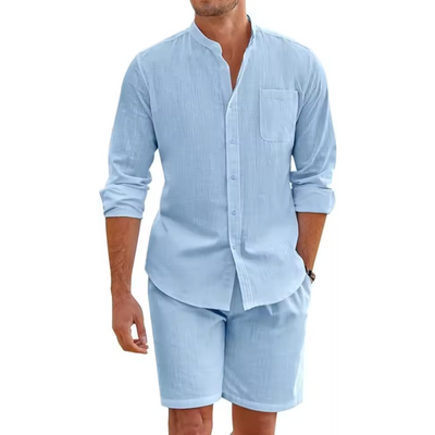 BASTIANE – DAS ZWEITEILIGE BEACHWEAR-SET FÜR MÄNNER – SOMMER 2025