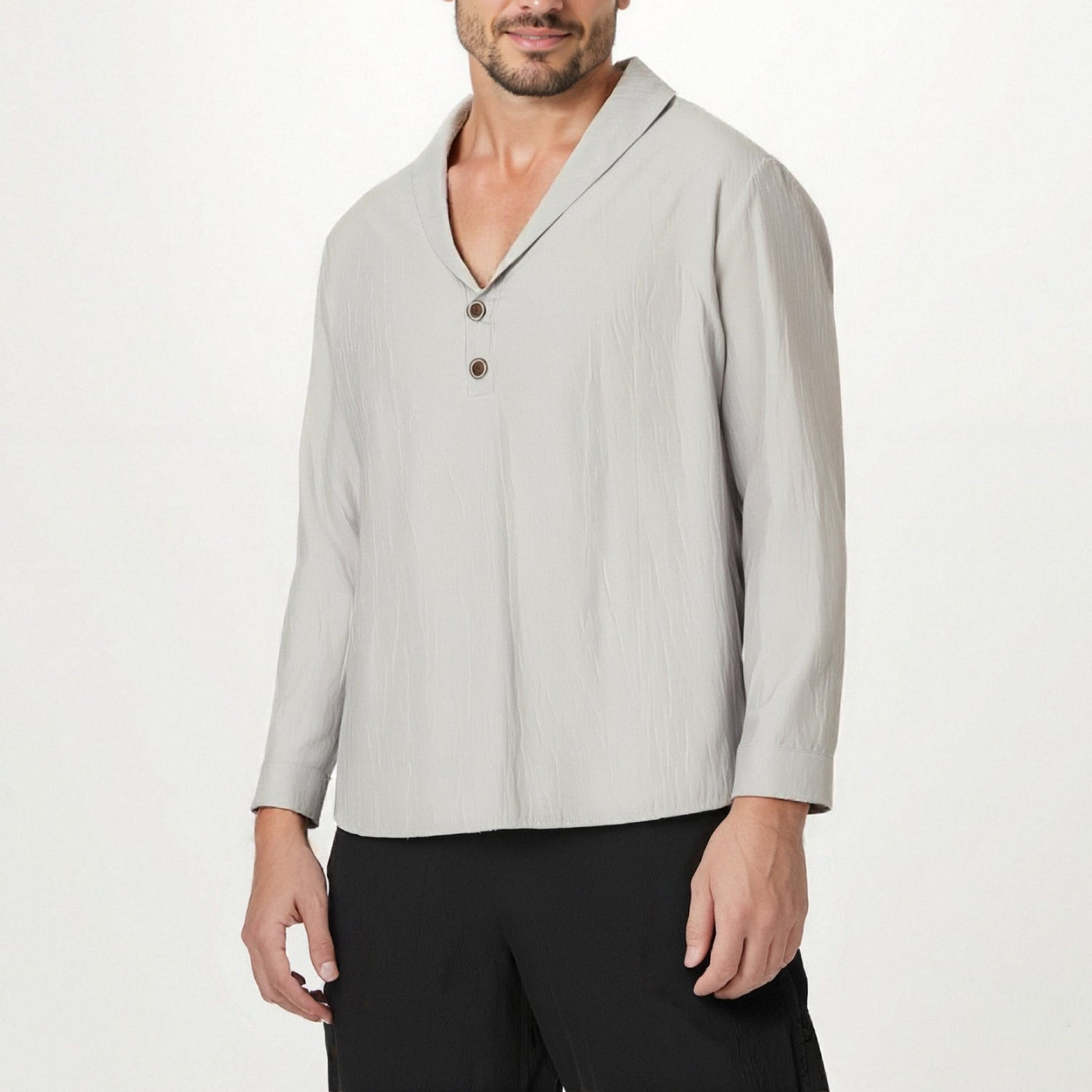 Medieval Style Sailor Collar Tunic Shirt