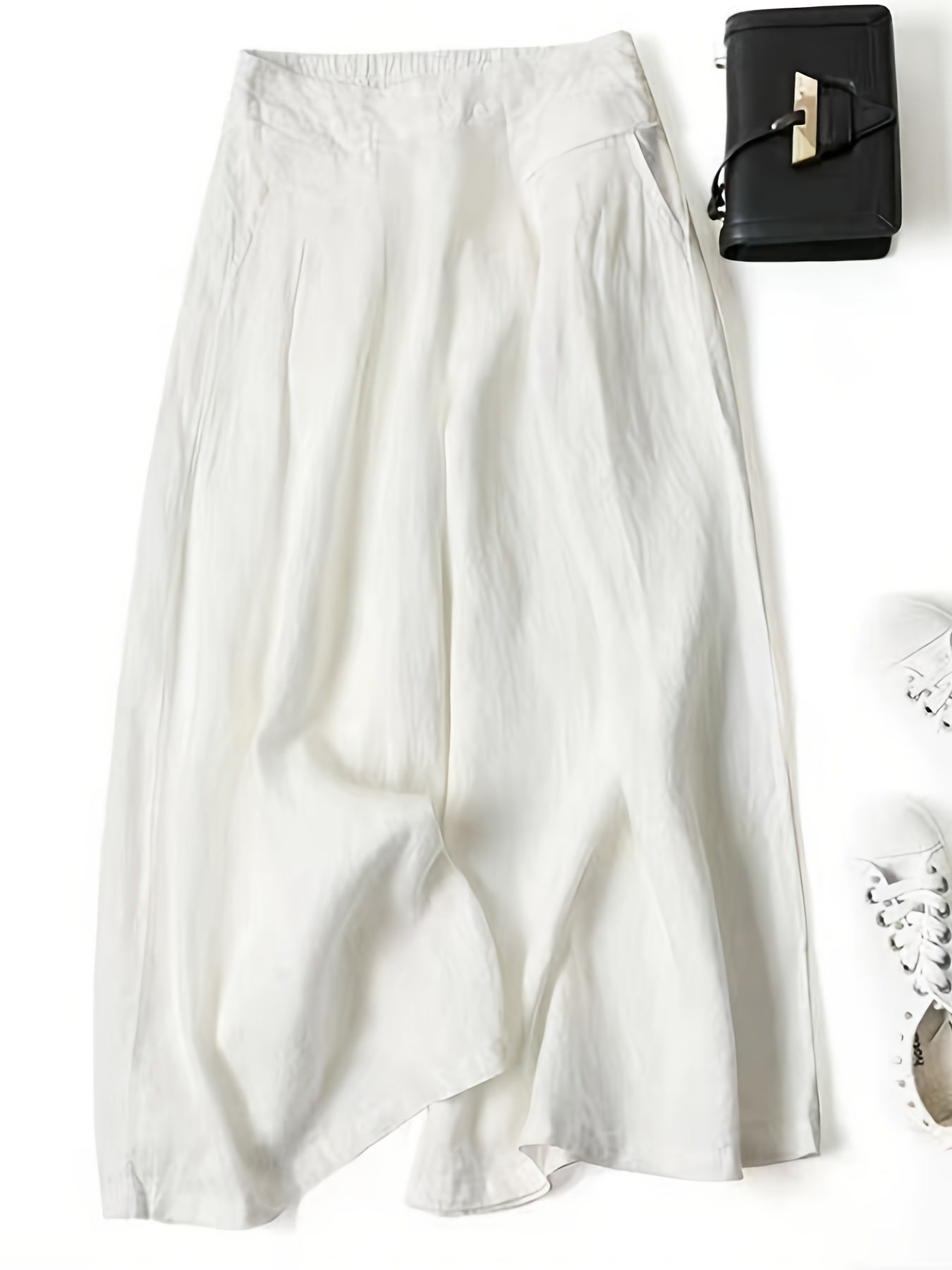 Schicke Weitbeinige Hose für Damen