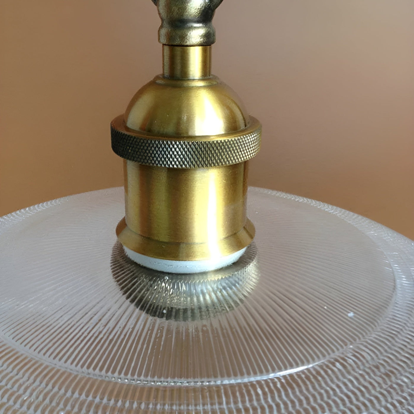 Retro-Pendelleuchte aus Glas – Stilvolle Hängelampe für  für gemütliche Räume