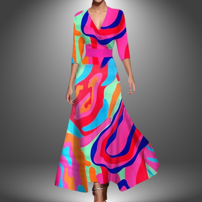 Sole | Handgefertigtes Langarmkleid für Damen