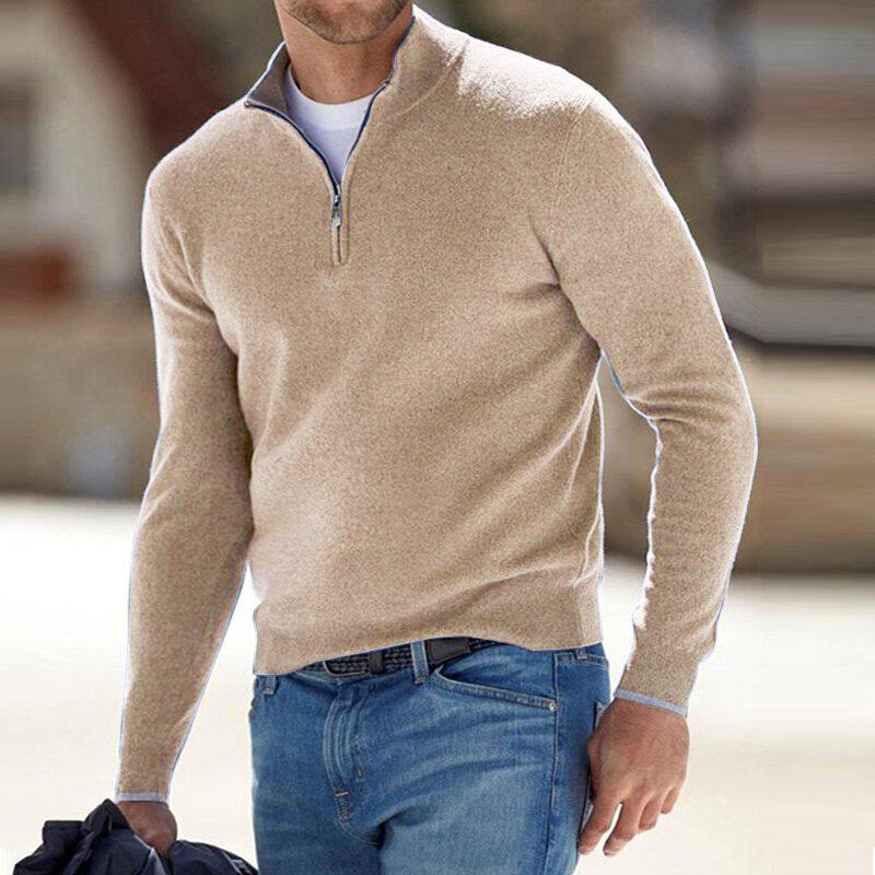 Valeo™ | Stilvoller Reißverschluss Pullover für Männer