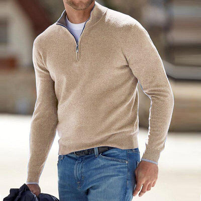 Valeo™ | Stilvoller Reißverschluss Pullover für Männer