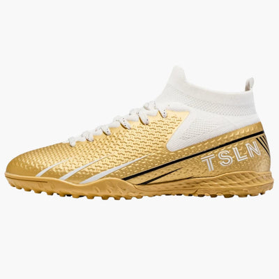 Herren Fußballschuhe mit Schnürverschluss und strukturierter Oberfläche