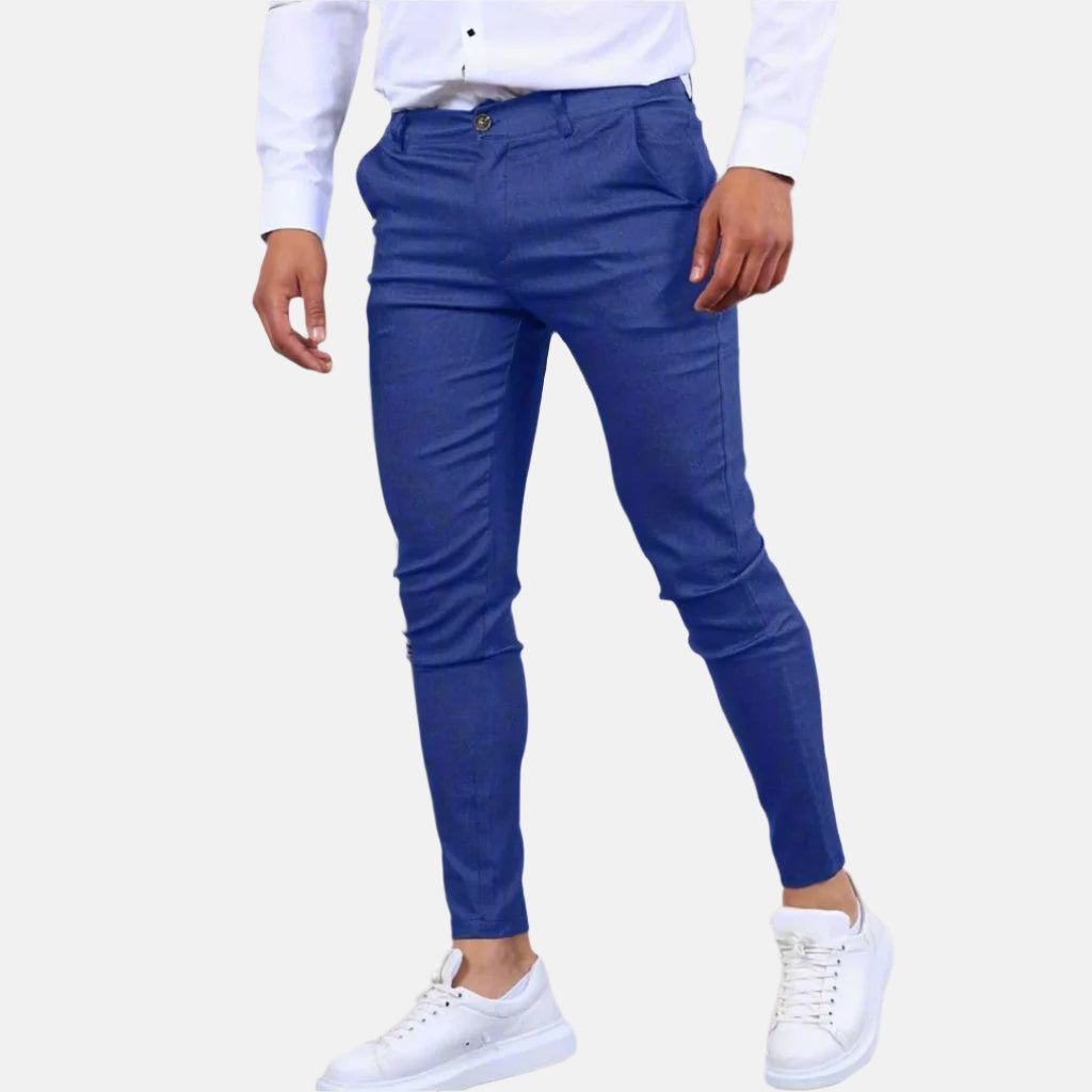 Chinohose für Herren - Slim Fit Stretch-Hose für den Sommer