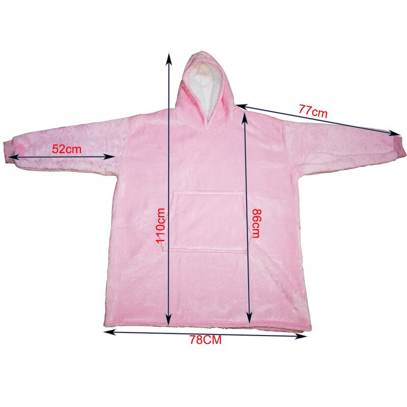 Cuddle Hoodie decke | Ultimative Wärme und Gemütlichkeit für kalte Tage!