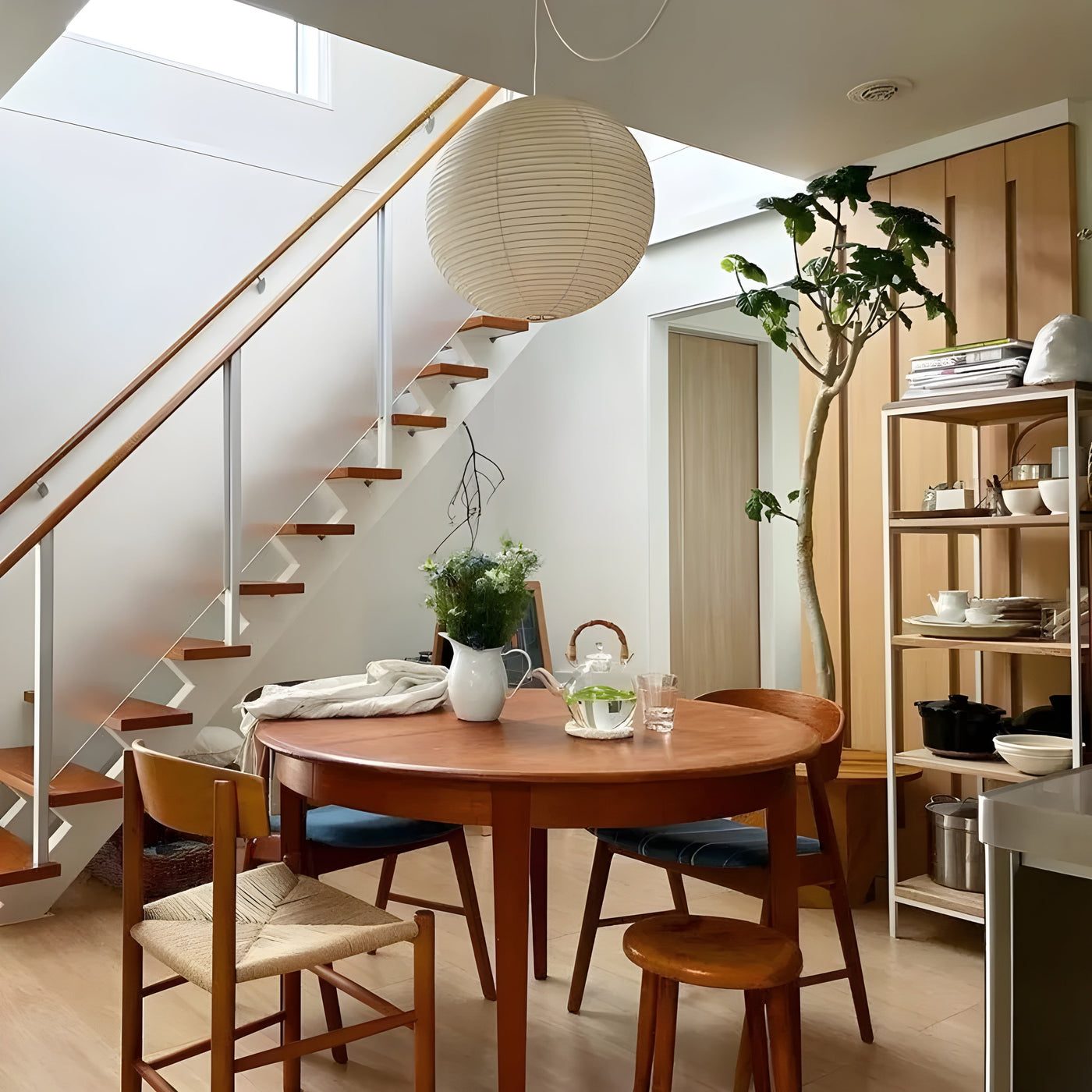 Hängelampe aus Reispapier – Dekorativ Japanischer Stil für Wohnzimmer